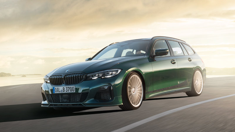 BMW ALPINA B3 - zielone BMW