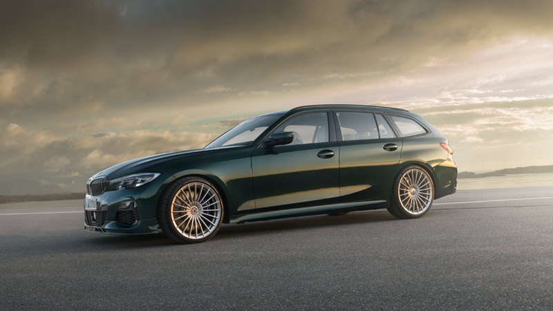 BMW ALPINA B3 - zielone BMW