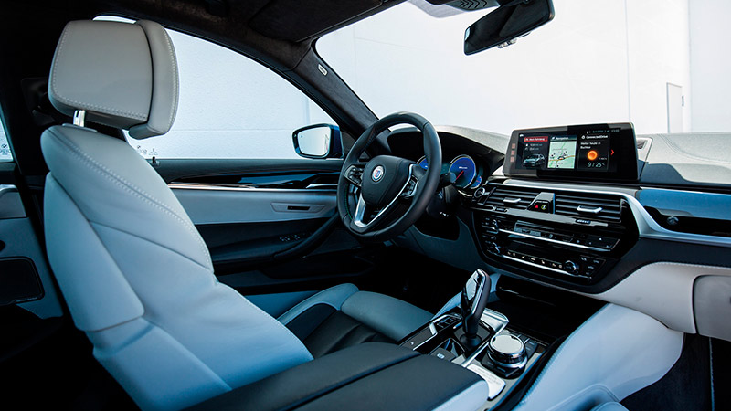 BMW ALPINA B5 BITURBO - BMW wnętrze