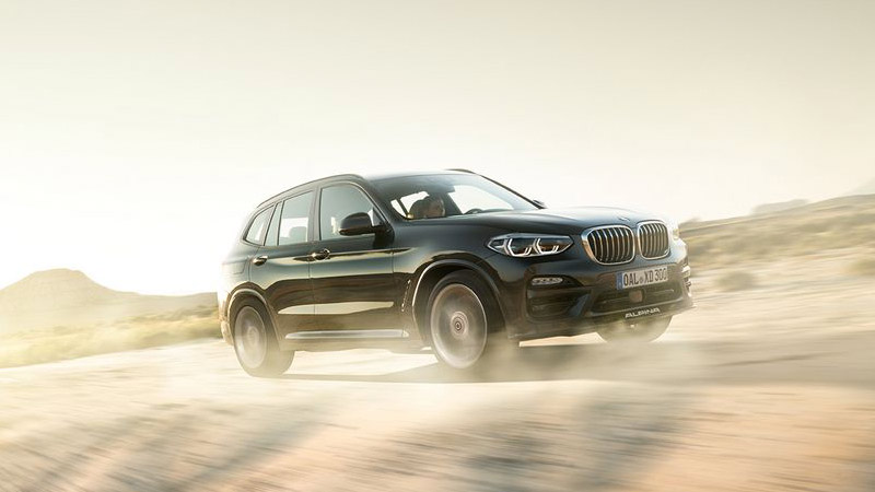 BMW ALPINA XD3 - podczas jazdy