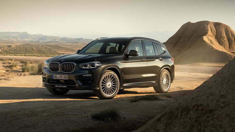 BMW ALPINA XD3 - widok lewej strony