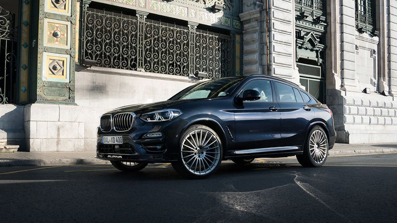 ALPINA - BMW zaparkowane